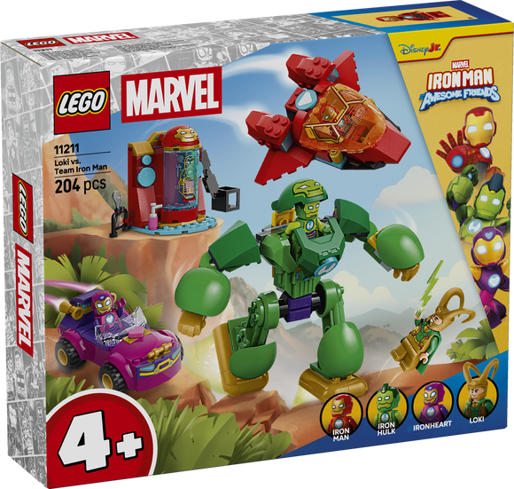 LEGO® Loki vs. Team Iron Man 11211