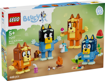 LEGO® Brick-Built Bluey Family 11217