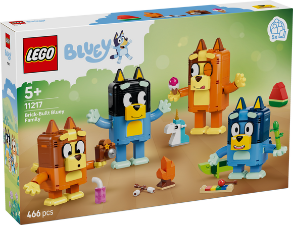 LEGO® Brick-Built Bluey Family 11217