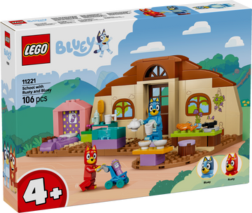 LEGO® School with Rusty and Bluey 11221