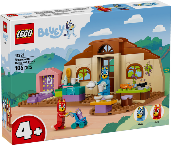 LEGO® School with Rusty and Bluey 11221