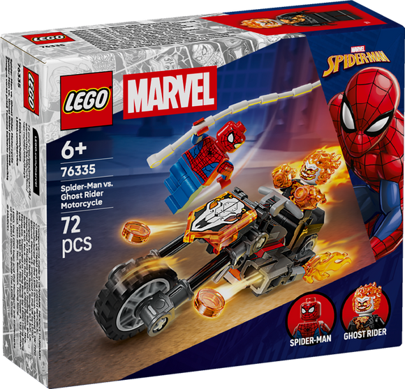 LEGO® Spider-Man vs. Ghost Rider Motorcycle 76335