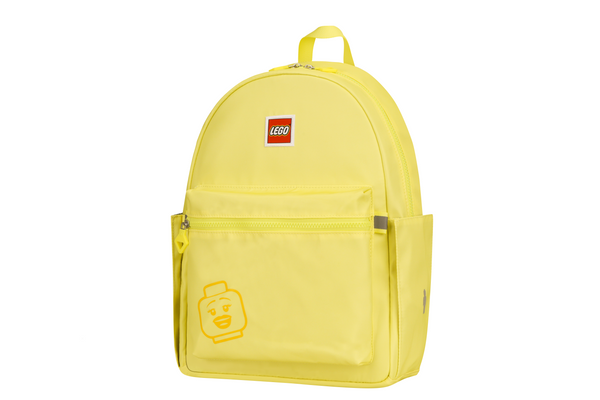 LEGO Backpack Large Emoji Pastel Yellow I m Rick James Bricks