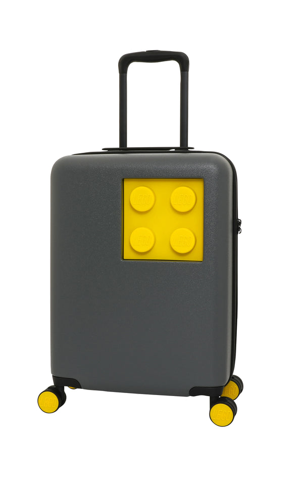 LEGO® Brick 2x2 (Yellow/Stone Grey) 20'' Carry-On Luggage