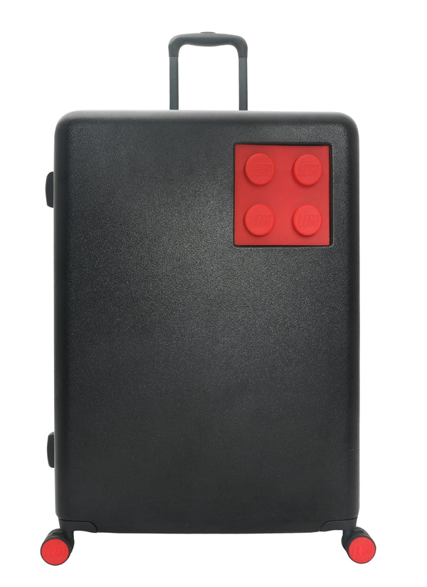 LEGO® Brick 2x2 (Red/Black) 24'' Luggage