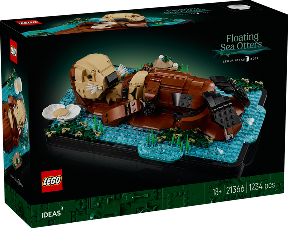 LEGO® Floating Sea Otters 21366