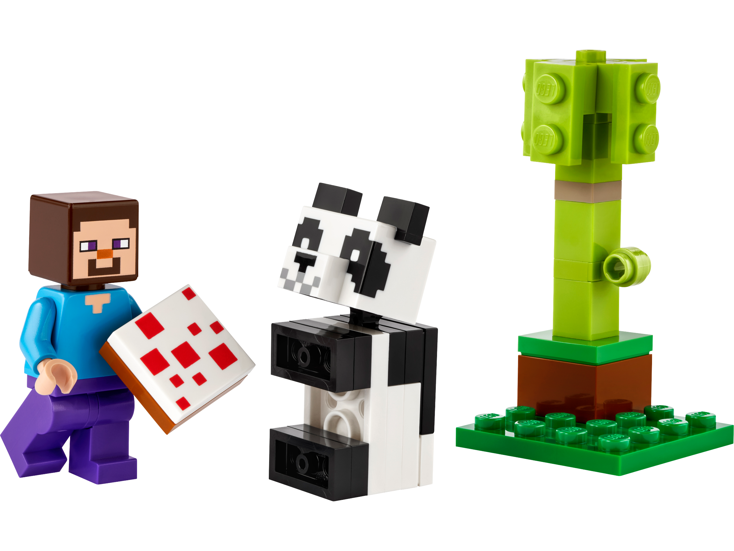 LEGO® Steve And Baby Panda 30672 Polybag