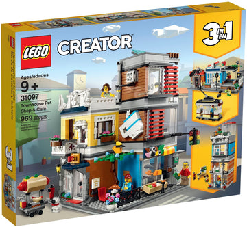 LEGO® Townhouse Pet Shop & Café 31097