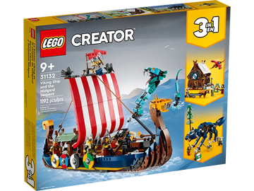 LEGO® Creator 3-in-1 Viking Ship and the Midgard Serpent 31132