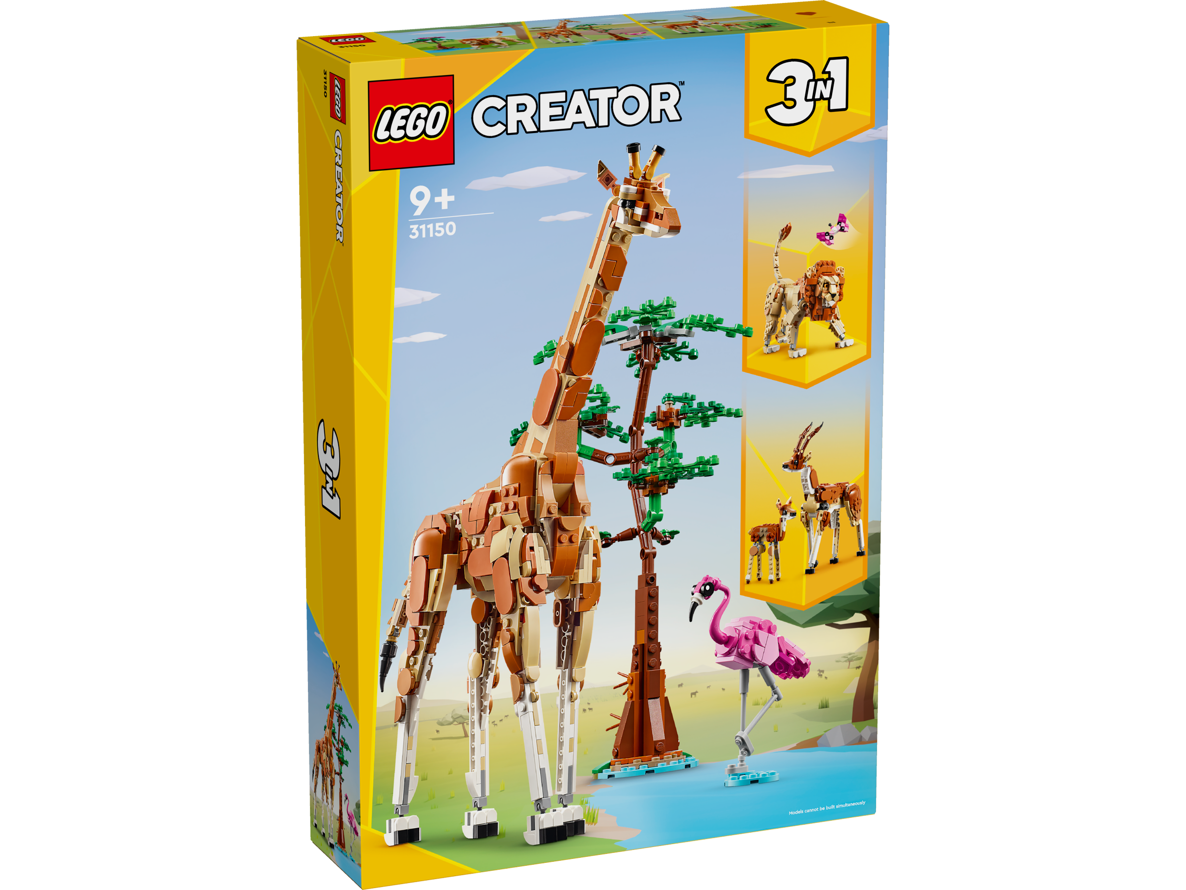 LEGO® Wild Safari Animals 31150 | I'm Rick James Bricks