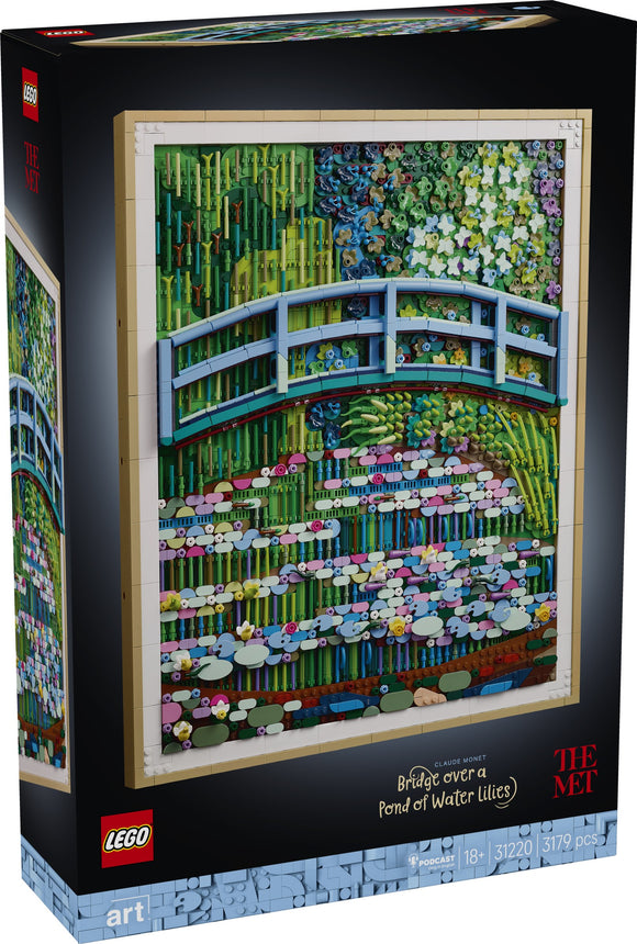 LEGO® Claude Monet – Bridge over a Pond of Water Lilies 31220