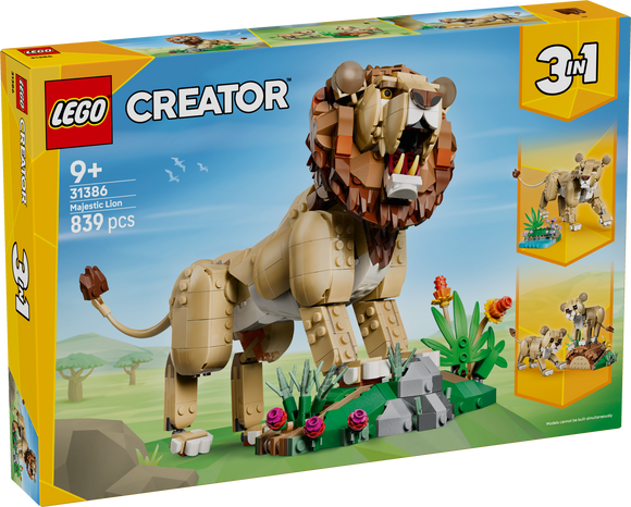 LEGO® Wild Animals: Majestic Lion 31386