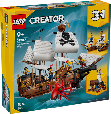 LEGO® Iconic Pirate Ship 31387