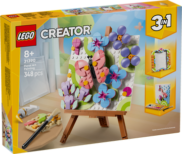 LEGO® Floral Art Decor Painting 31390