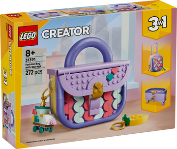 LEGO® Art Fashion Bag with Storage 31391