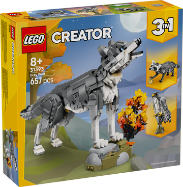 LEGO® Forest Animals: Gray Wolf 31393