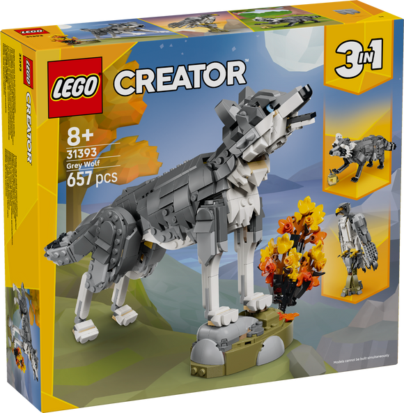 LEGO® Forest Animals: Gray Wolf 31393