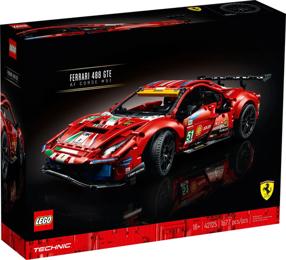 LEGO® Ferrari 488 GTE “AF Corse #51” 42125