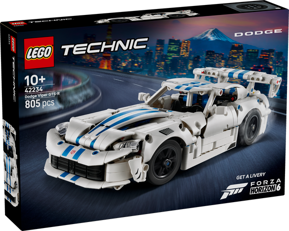 LEGO® Dodge Viper GTS-R Sports Car 42234