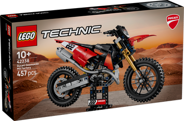 LEGO® Ducati Desmo450 MX Factory Motorcycle 42238