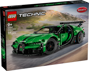 LEGO® Green Bugatti Chiron Pur Sport Hypercar 42241