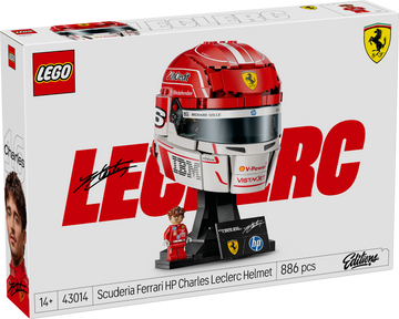 LEGO® Scuderia Ferrari HP Charles Leclerc Helmet 43014