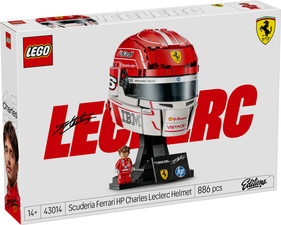LEGO® Scuderia Ferrari HP Charles Leclerc Helmet 43014