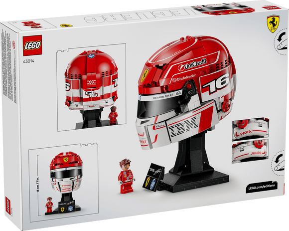 LEGO® Scuderia Ferrari HP Charles Leclerc Helmet 43014