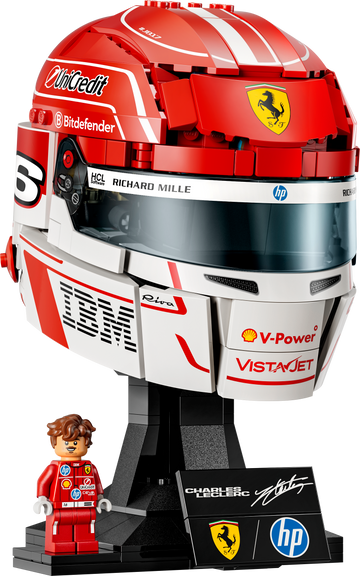 LEGO® Scuderia Ferrari HP Charles Leclerc Helmet 43014 - 0