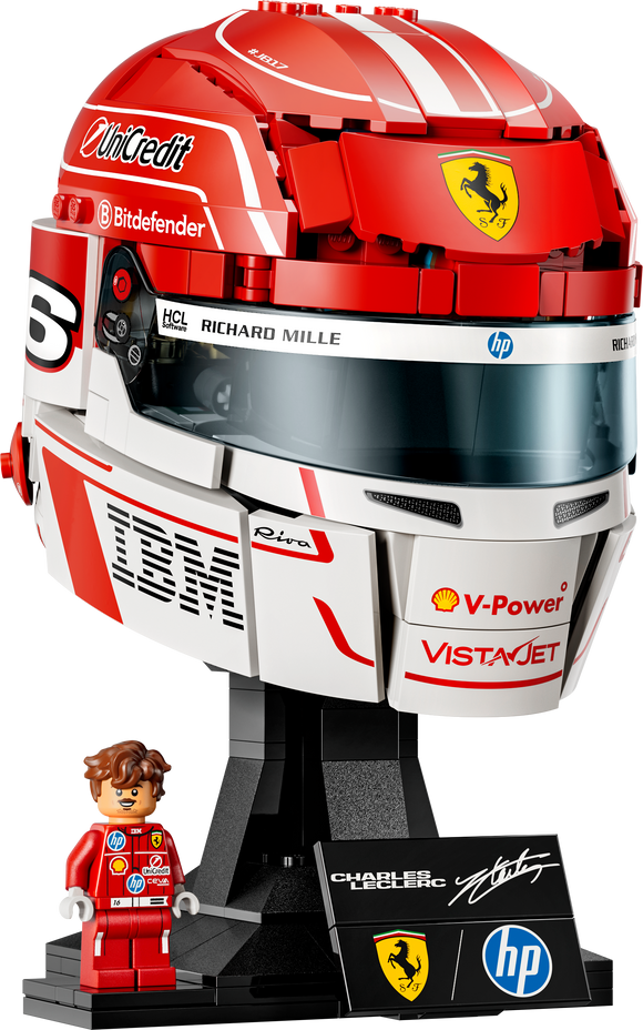 LEGO® Scuderia Ferrari HP Charles Leclerc Helmet 43014
