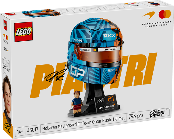 LEGO® McLaren Mastercard F1® Team Oscar Piastri Helmet 43017