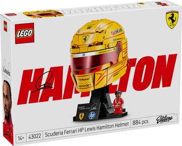 LEGO® Scuderia Ferrari HP Lewis Hamilton Helmet 43022
