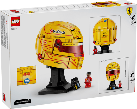 LEGO® Scuderia Ferrari HP Lewis Hamilton Helmet 43022