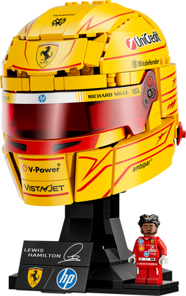 LEGO® Scuderia Ferrari HP Lewis Hamilton Helmet 43022 - 0