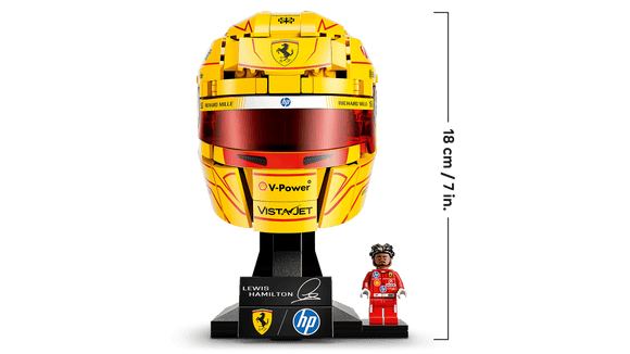 LEGO® Scuderia Ferrari HP Lewis Hamilton Helmet 43022