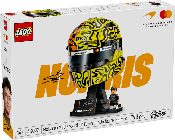 LEGO® McLaren Mastercard F1® Team Lando Norris Helmet 43023