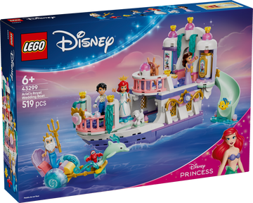 LEGO® Ariel's Royal Wedding Boat 43299
