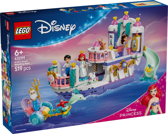 LEGO® Ariel's Royal Wedding Boat 43299