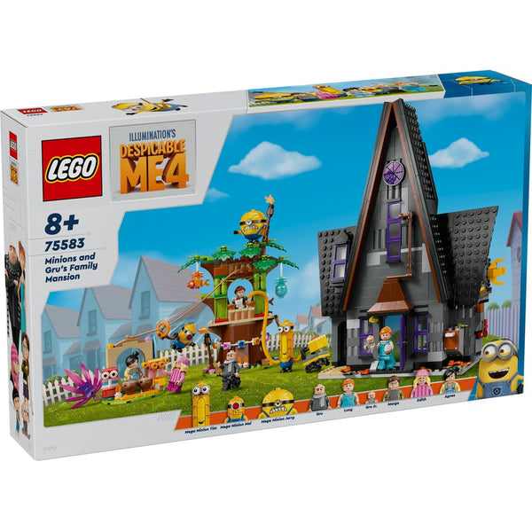 LEGO® Minions and Gru's Family Mansion 75583