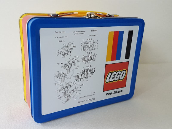 LEGO® Patent Tin Lunch Box
