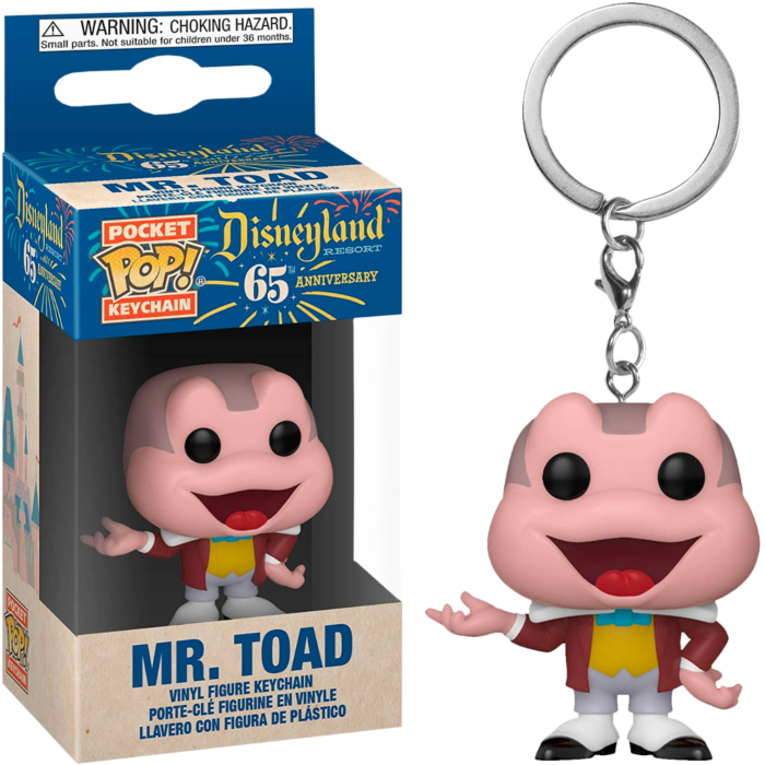 Mr Toad Pocket Pop! Keychain