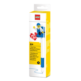 LEGO® Pen Pal Gel Pen with Minifigure - Blue - 0