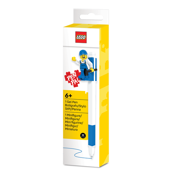 LEGO® Pen Pal Gel Pen with Minifigure - Blue