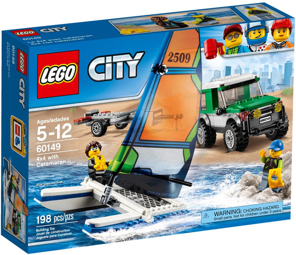 LEGO® 4x4 with Catamaran 60149