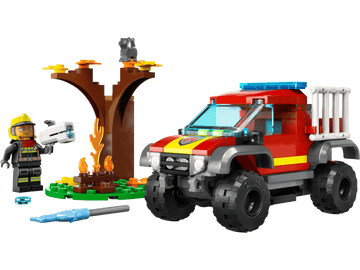 LEGO® 4x4 Fire Truck Rescue 60393 - 0