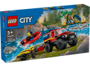 LEGO® 4x4 Fire Truck with Rescue Boat 60412-1