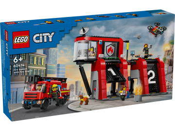 LEGO® Fire Station with Fire Truck 60414