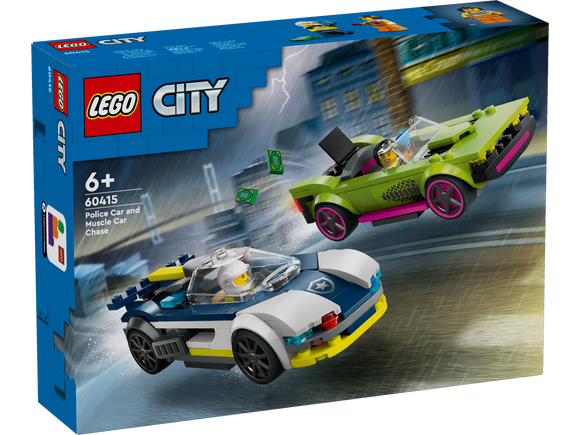 LEGO® Police Car and Muscle Car Chase 60415