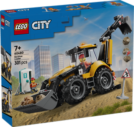 LEGO® Yellow Backhoe Loader 60480