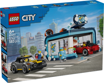 LEGO® Drive-Through Car Wash 60497